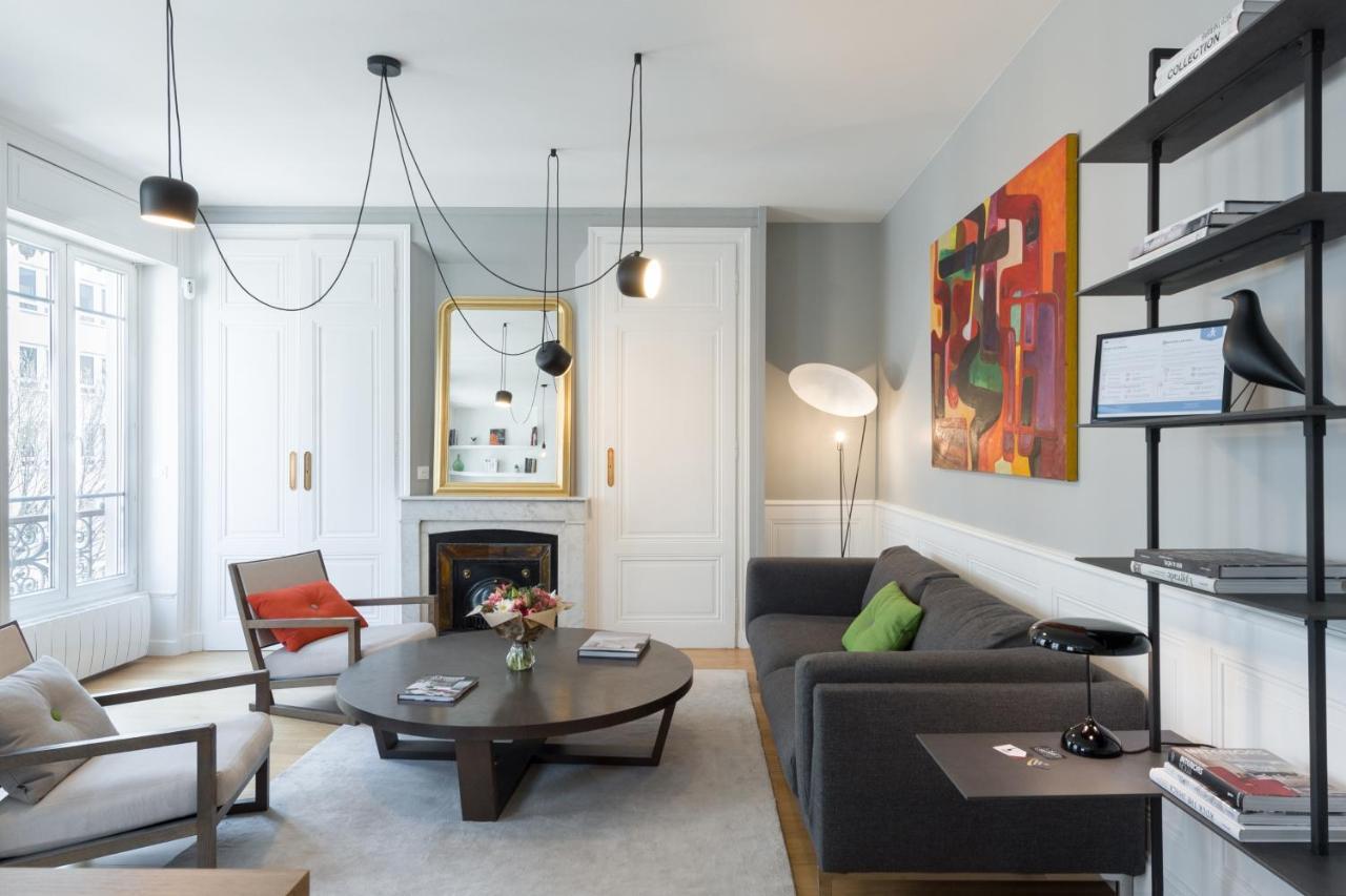Ferienwohnung L'Aubelyne - Chic T2 Quartier Prefecture Lyon Exterior foto