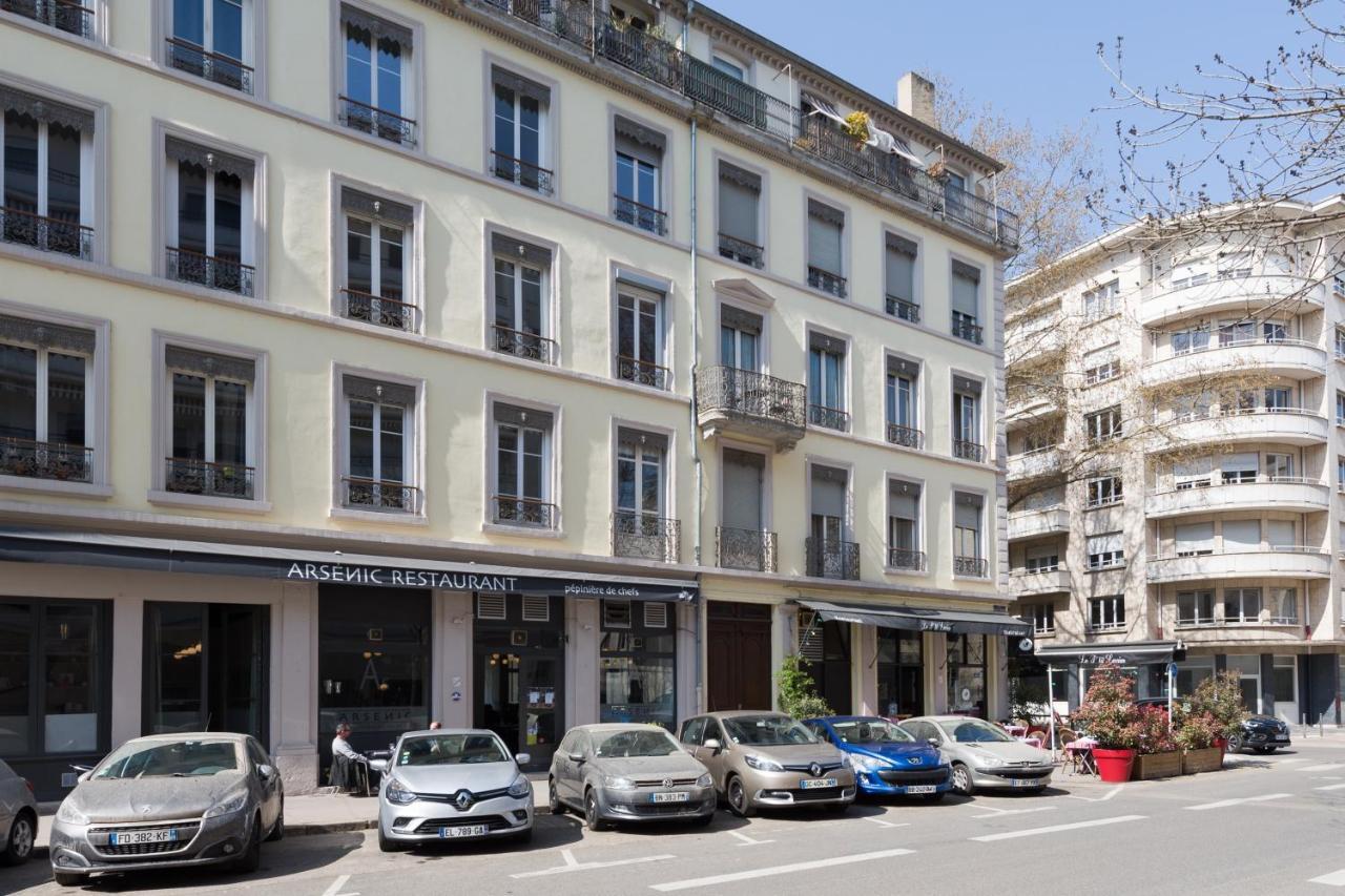 Ferienwohnung L'Aubelyne - Chic T2 Quartier Prefecture Lyon Exterior foto